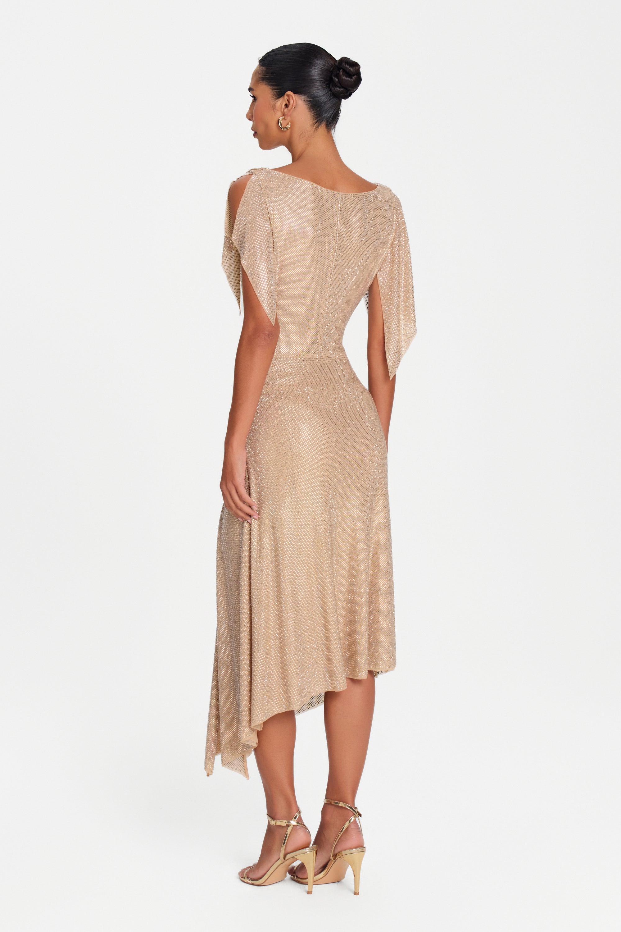 HALLIE GOLD DRESS