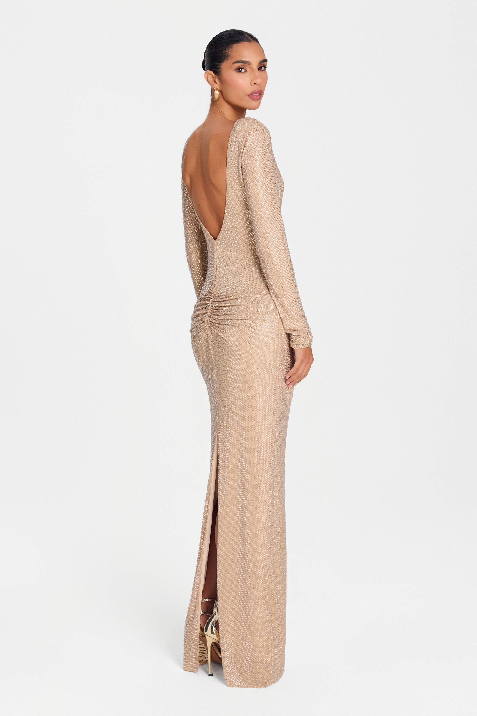 GEORGIA GOLD DRESS
