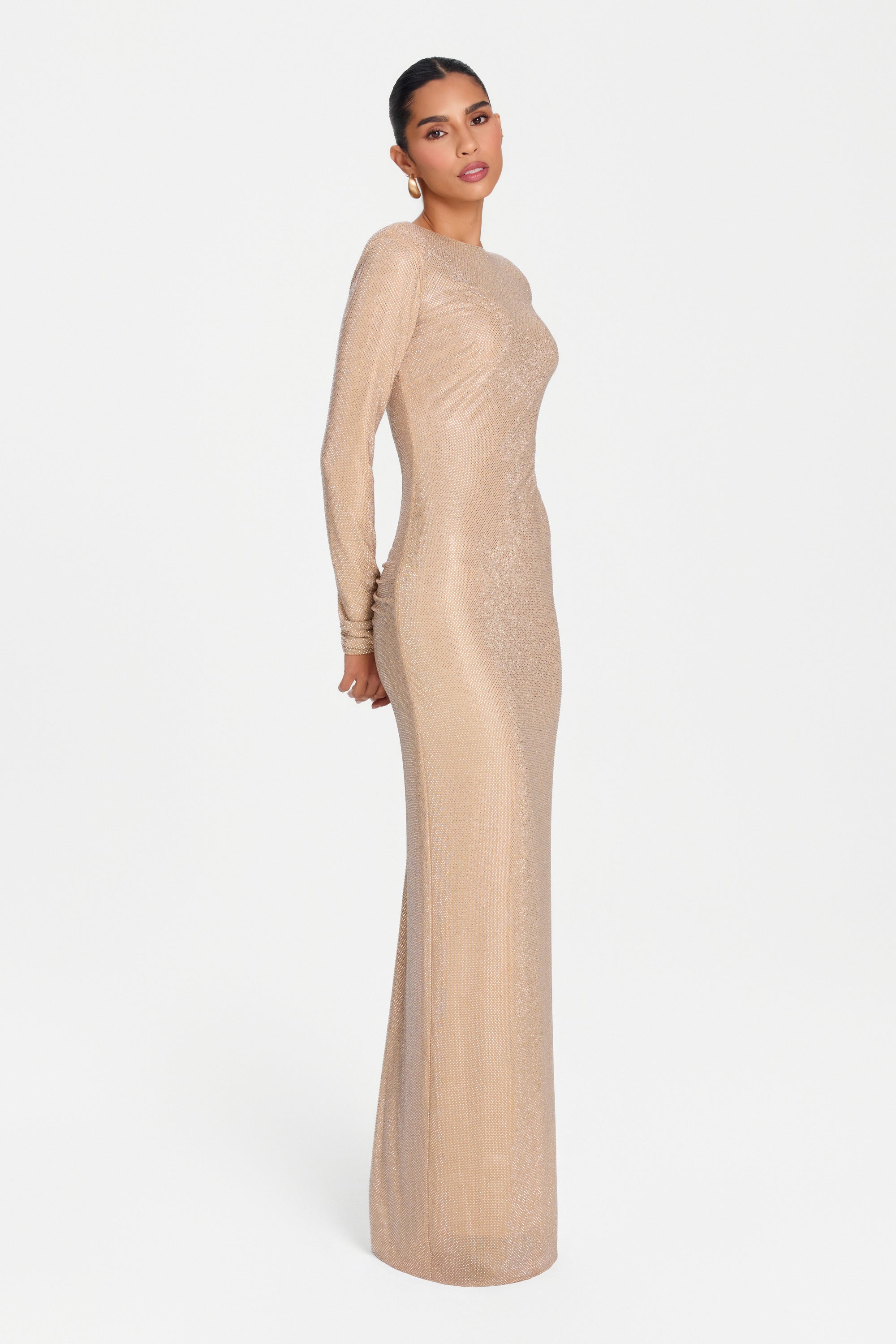 GEORGIA GOLD DRESS