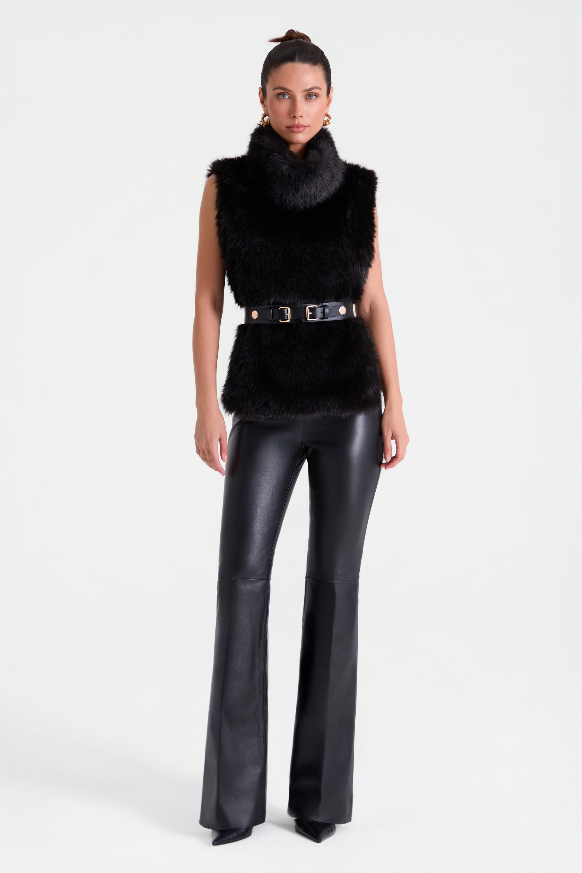 TOP Tops Raya Black Vest