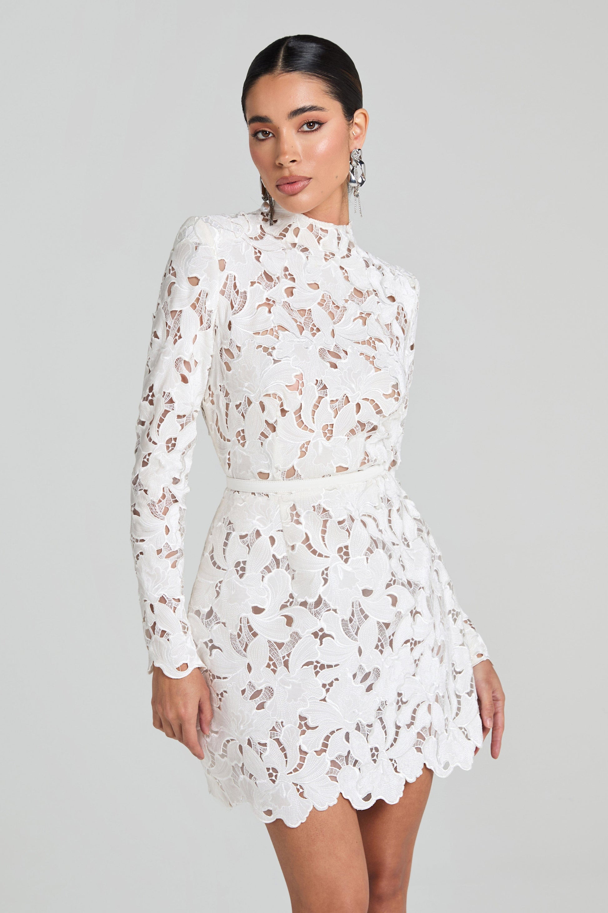 NADINE MERABI Dresses Lydia White Dress