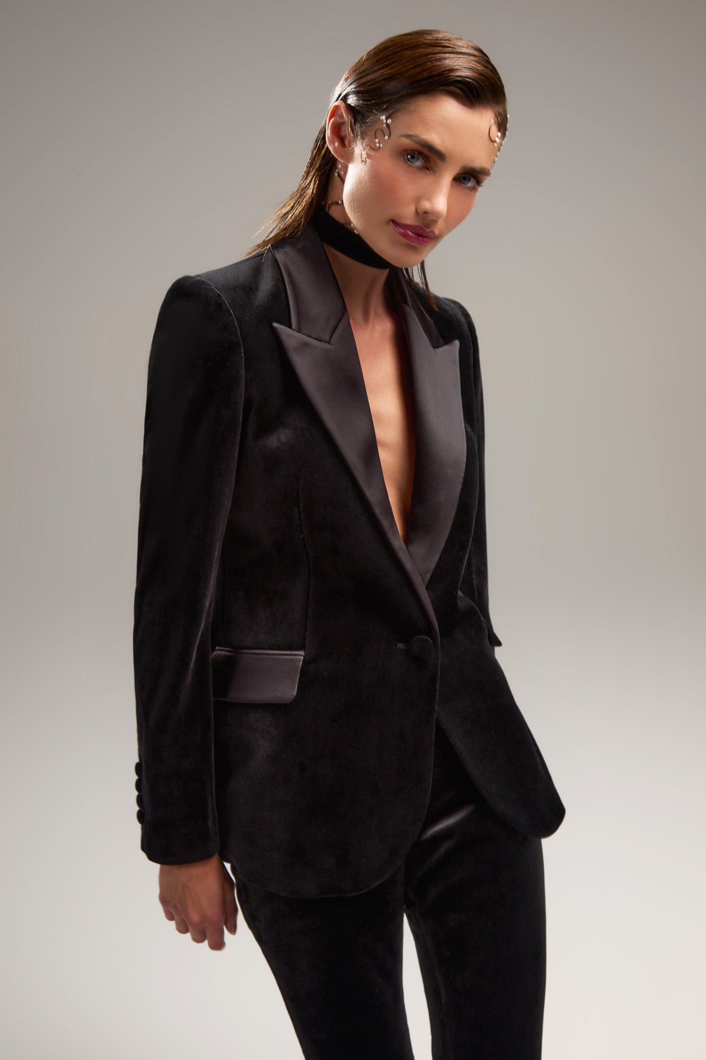 NADINE MERABI Blazer Beatrice Black Blazer