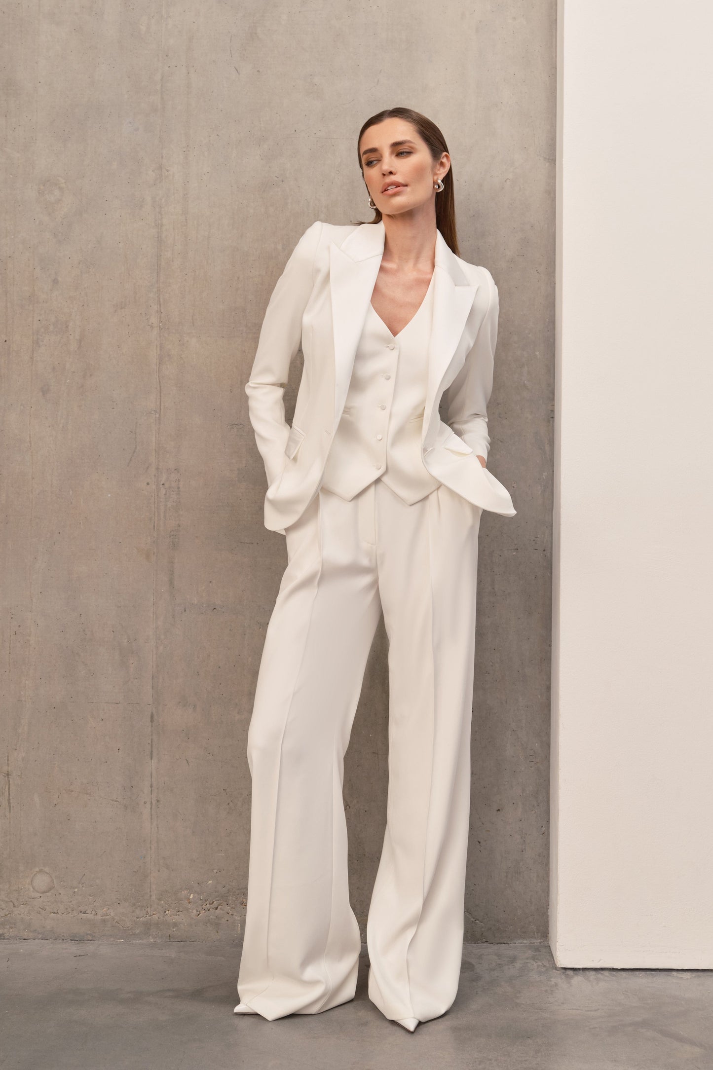 NADINE MERABI Trousers Cameron White Trousers