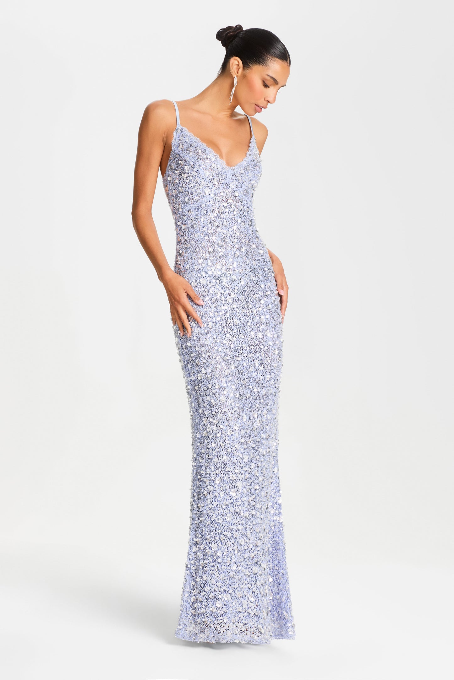 MAXI Dresses ARIANA LILAC DRESS