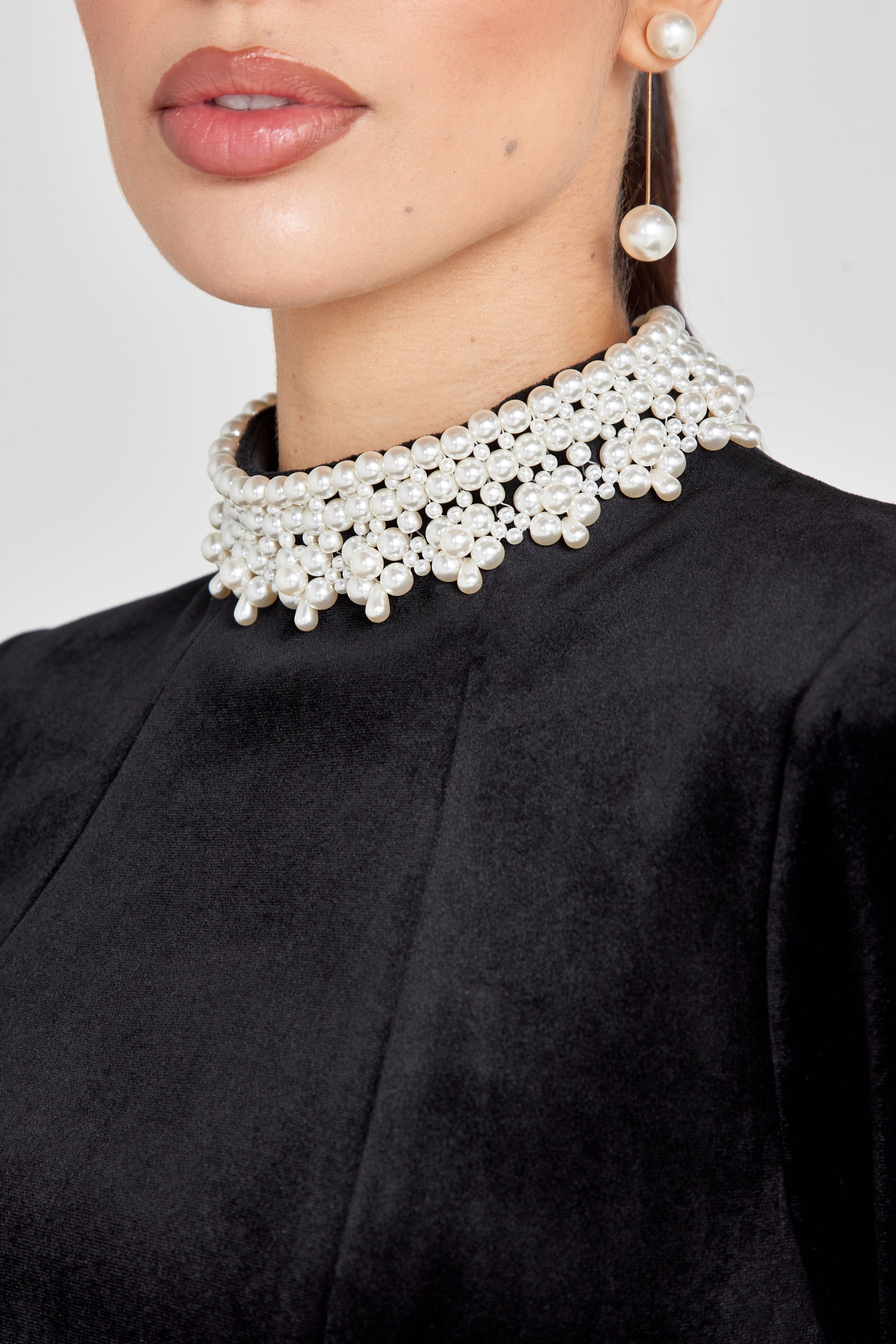 NADINE MERABI Jumpsuits Meghan Black Jumpsuit