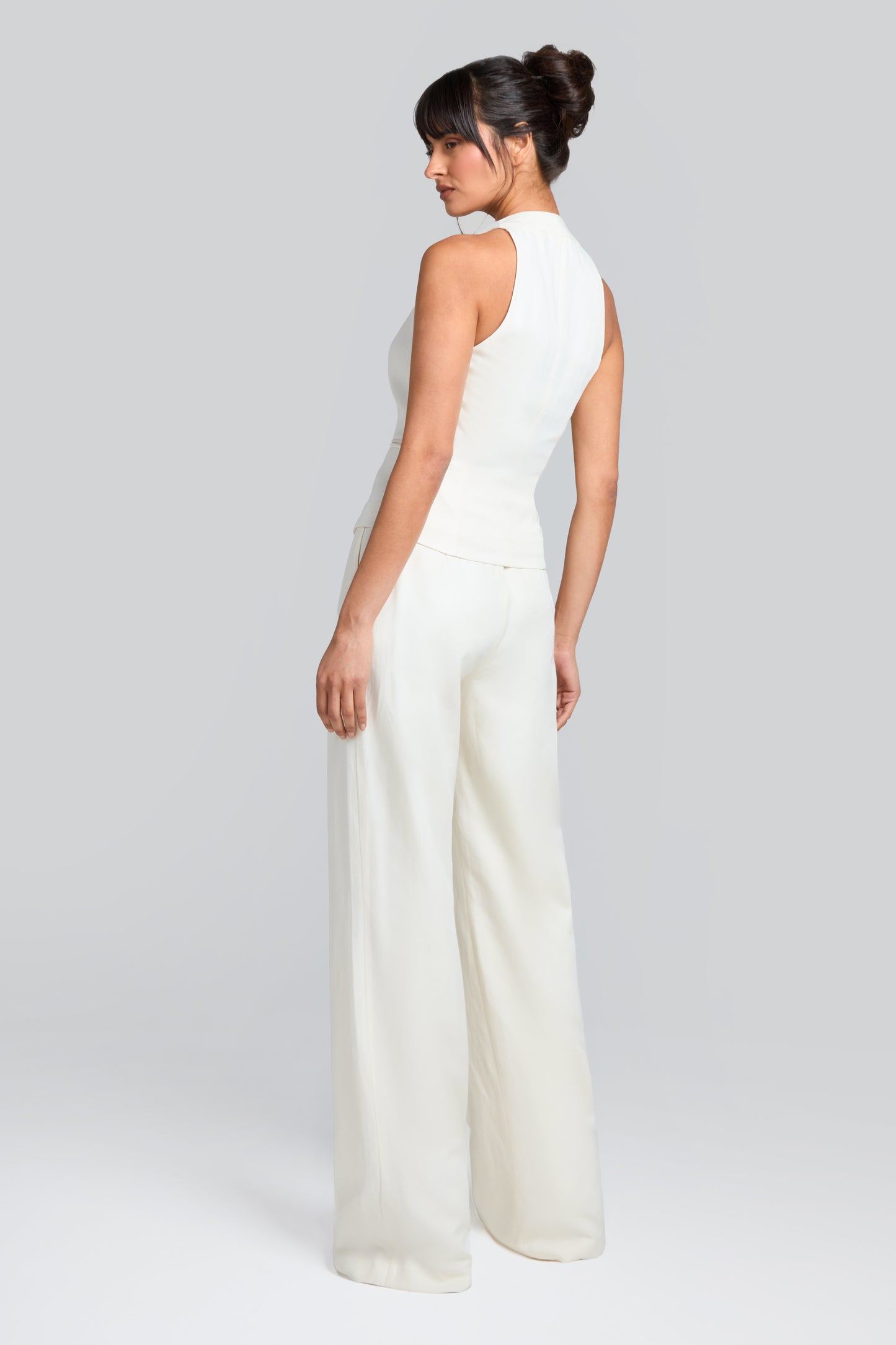 Cate White Waistcoat