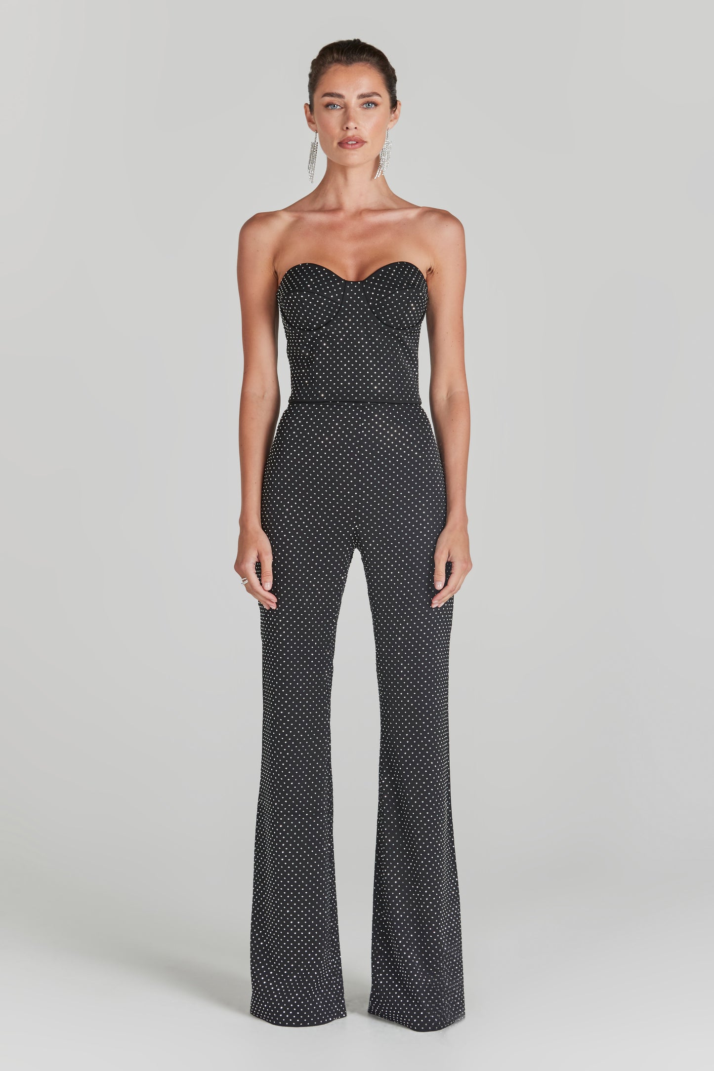 Kira Black Corset Top