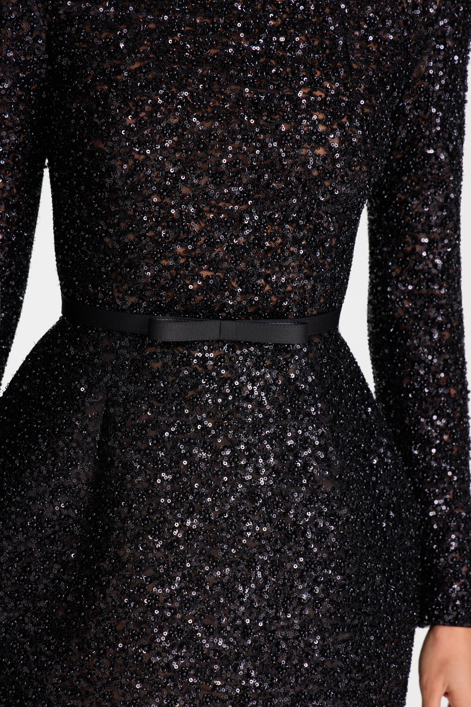 NADINE MERABI Dresses Edie Black Dress
