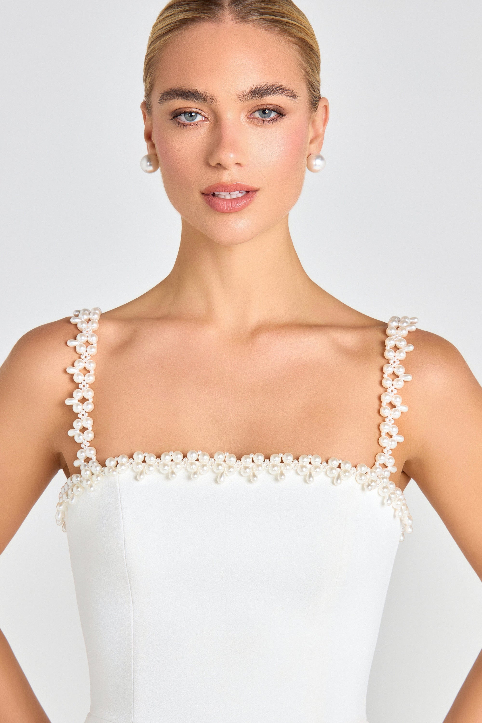 NADINE MERABI Dresses Em White Dress