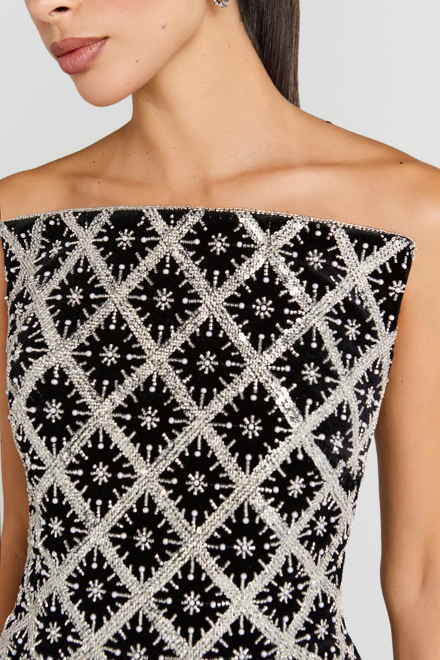 NADINE MERABI Dresses Larissa Black Dress