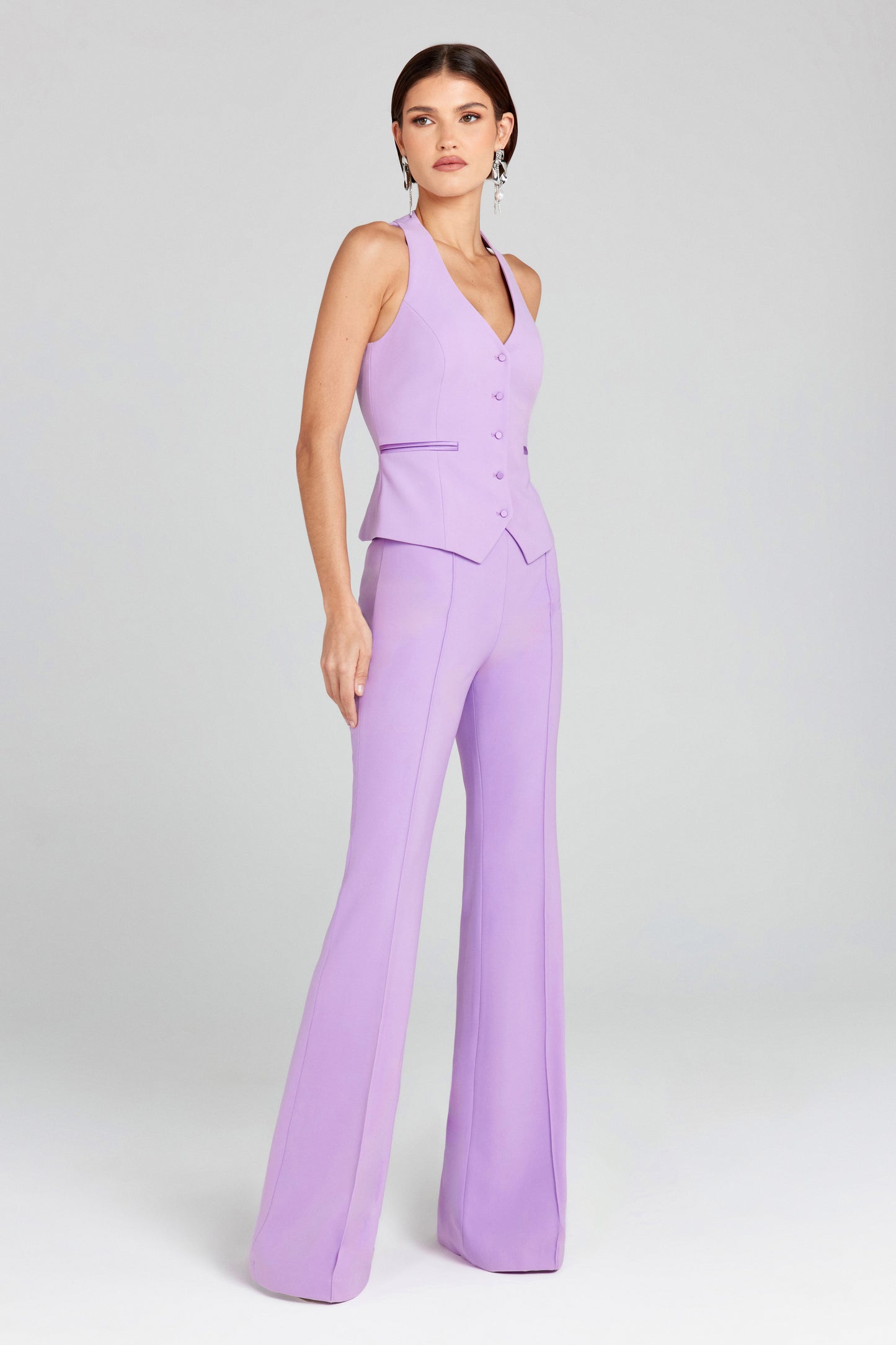 Leni Lilac Waistcoat