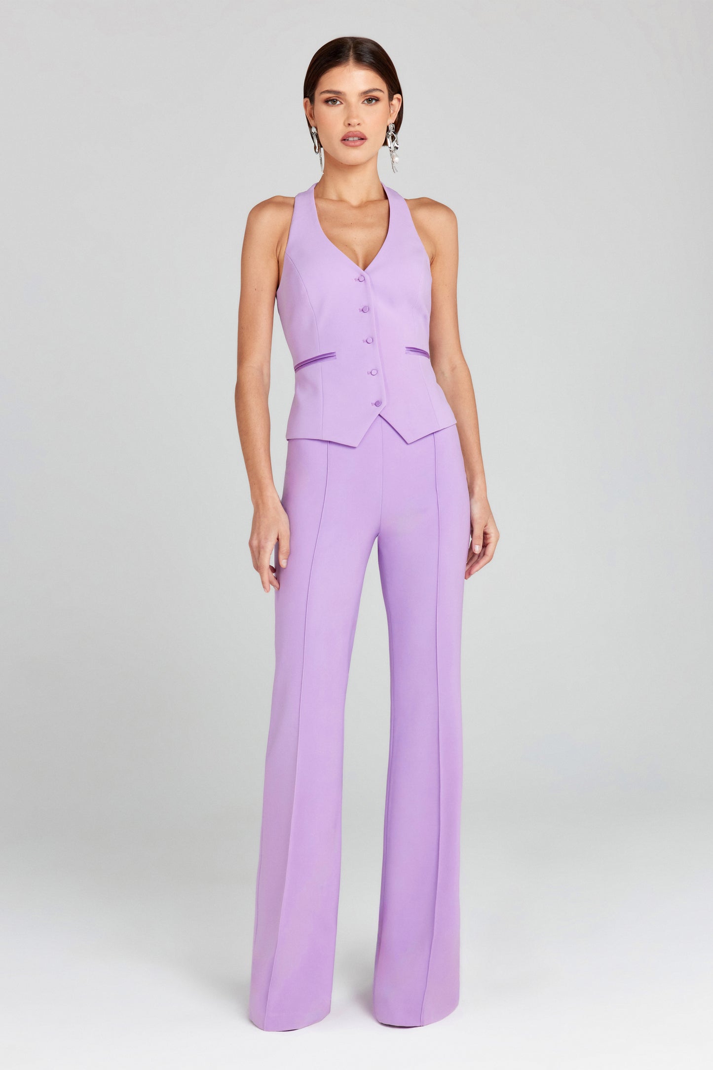 Leni Lilac Waistcoat