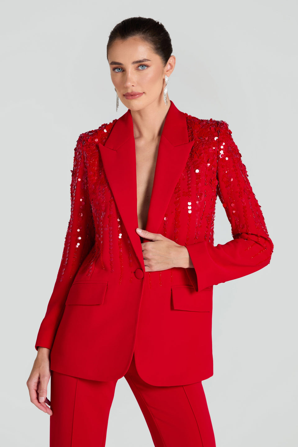 NADINE MERABI Blazer Lucille Red Blazer