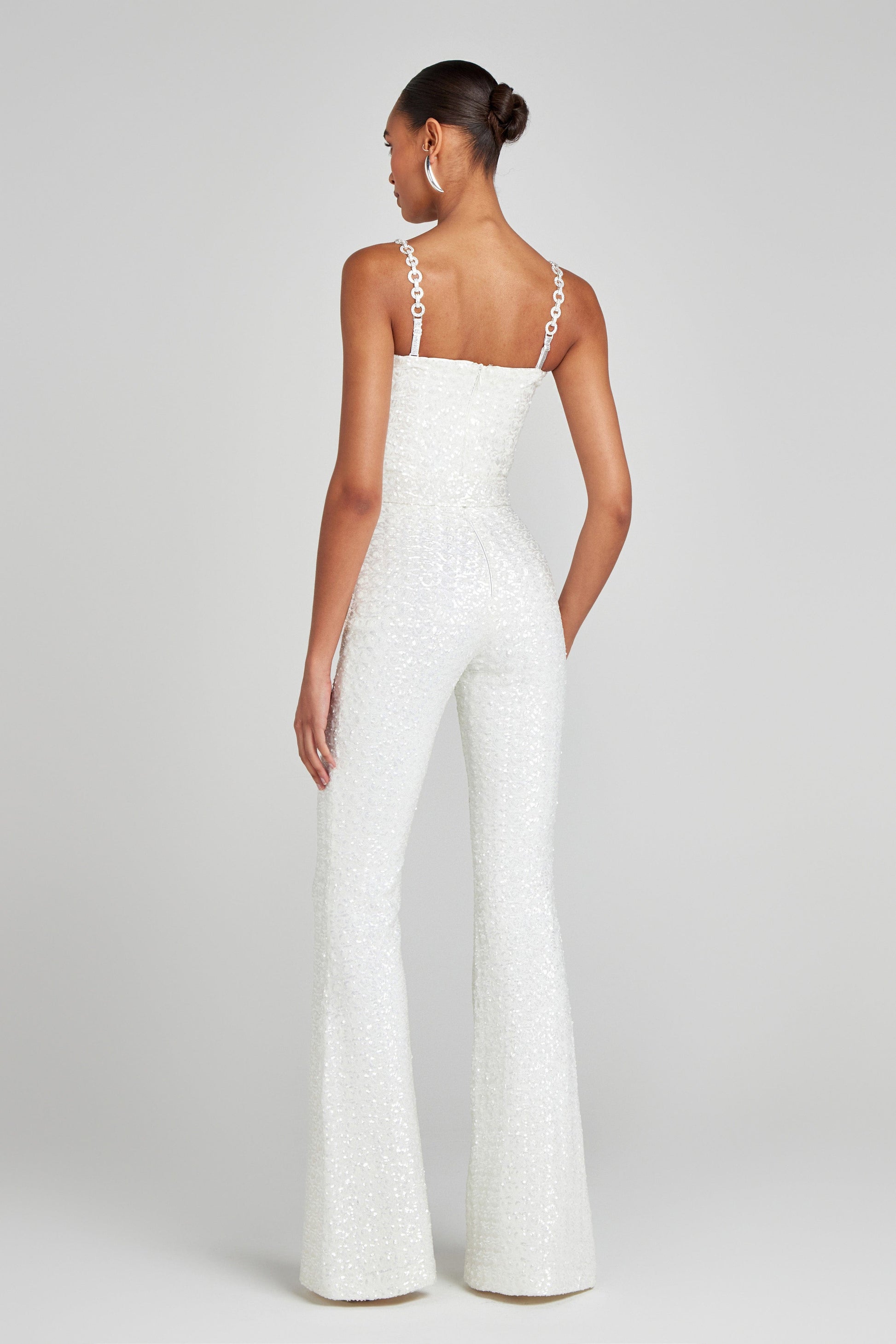 NADINE MERABI Jumpsuits LUCINDA White Jumpsuit
