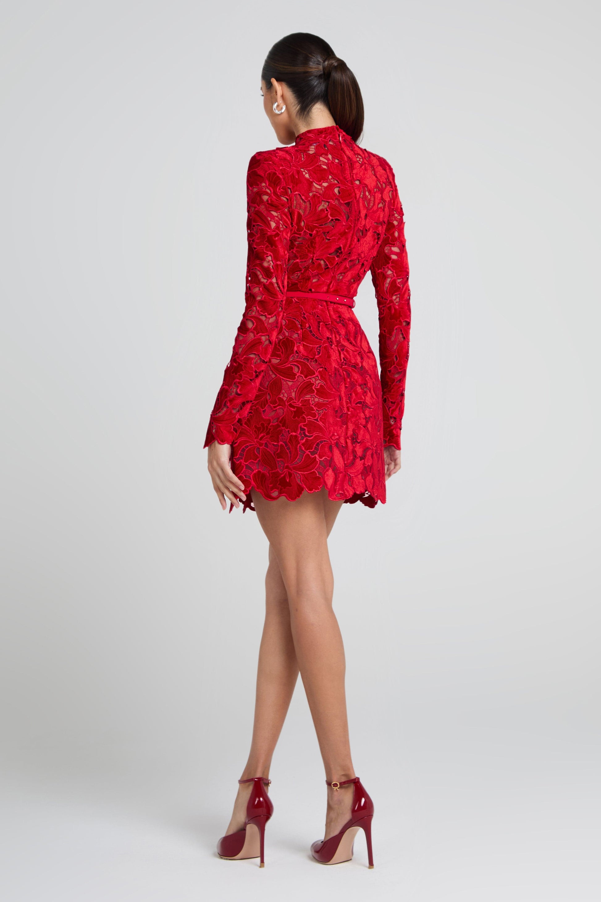 NADINE MERABI Dresses Lydia Red Dress
