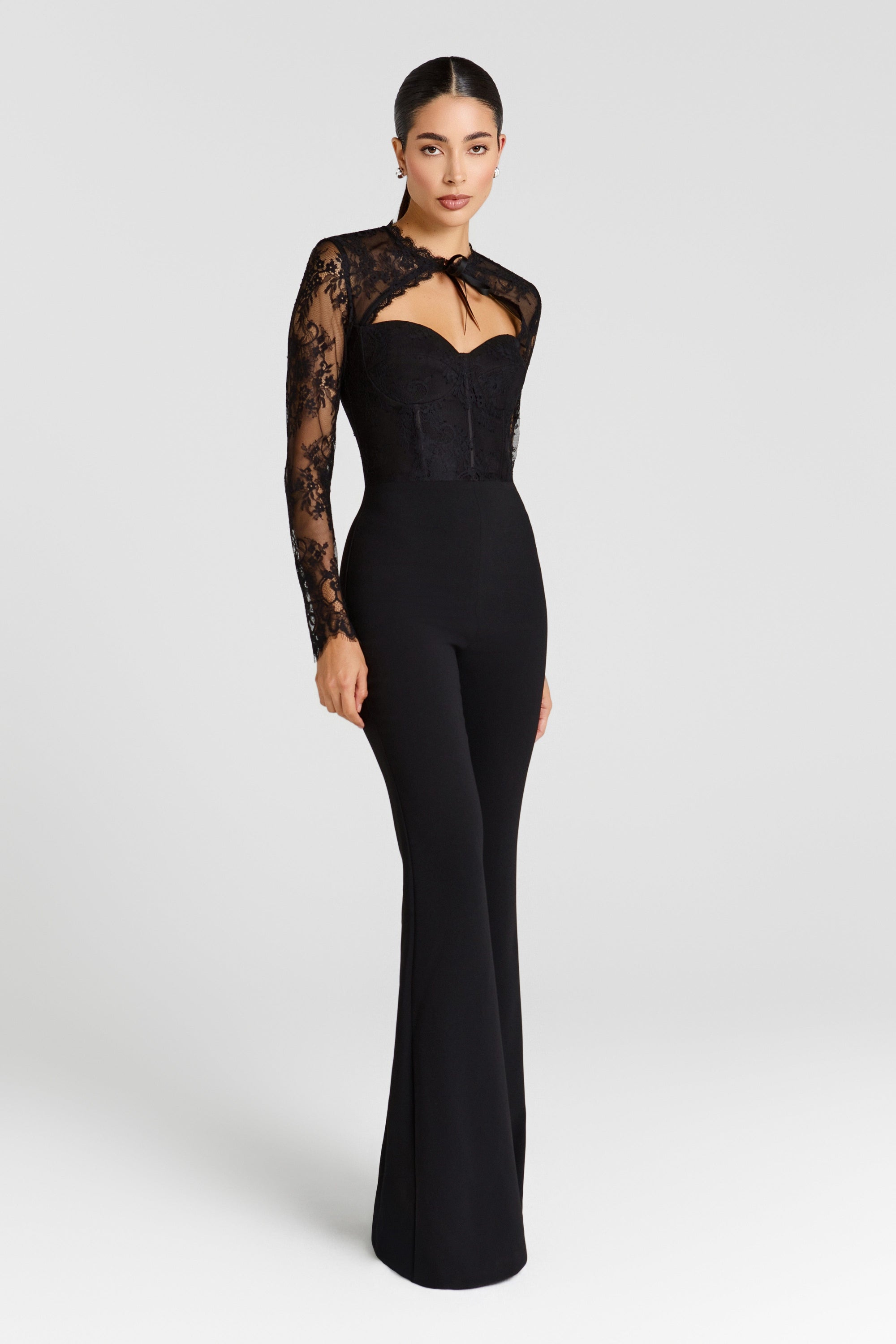 NADINE MERABI Jumpsuits Marissa Black Jumpsuit