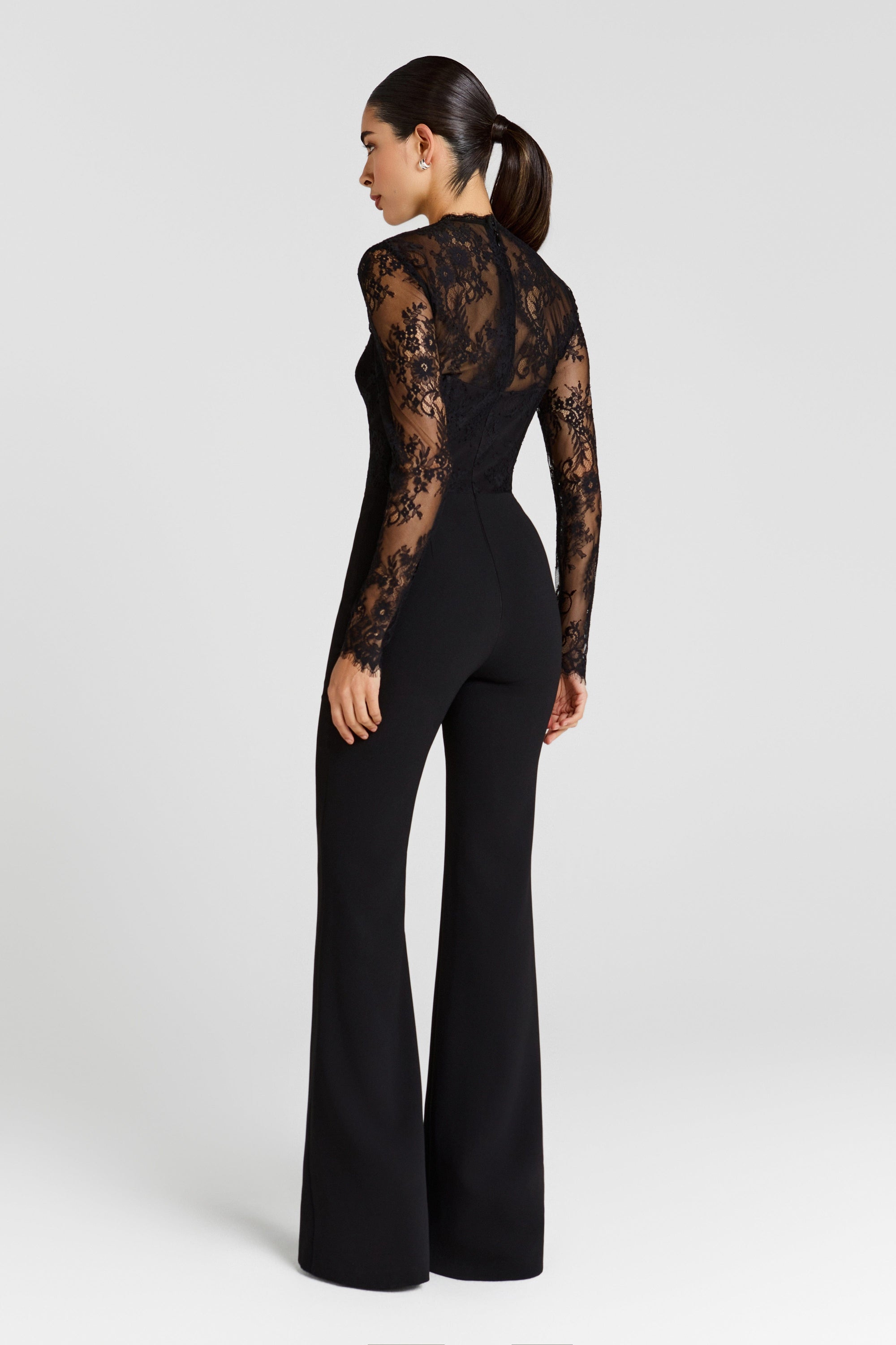 NADINE MERABI Jumpsuits Marissa Black Jumpsuit