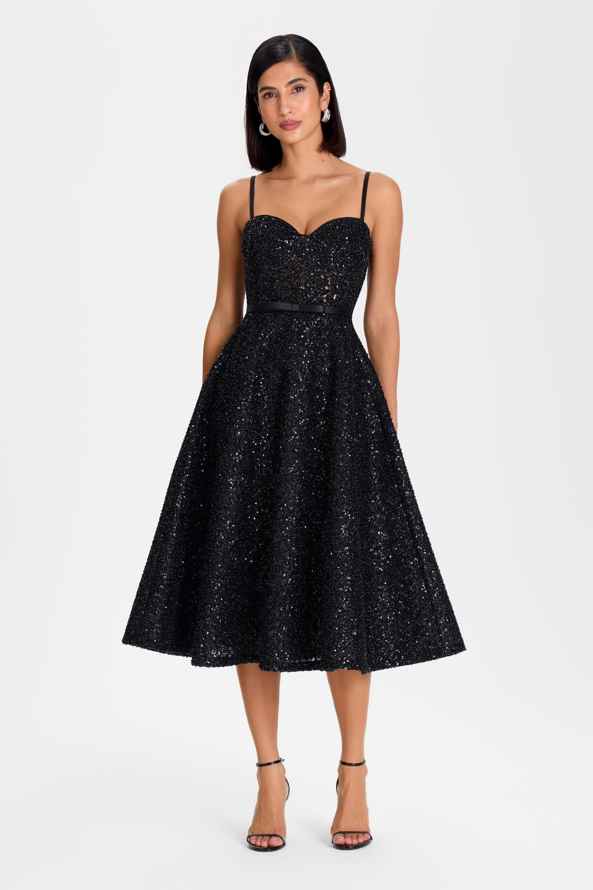 NADINE MERABI Dresses Marilyn Black Dress