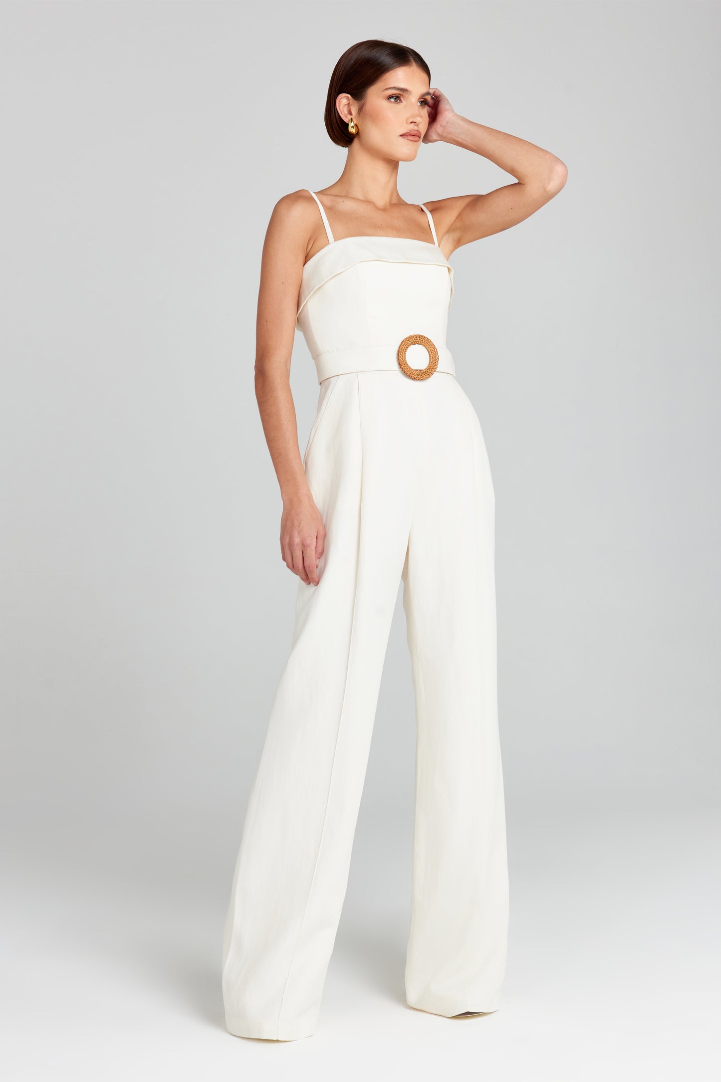 Michelle White Jumpsuit