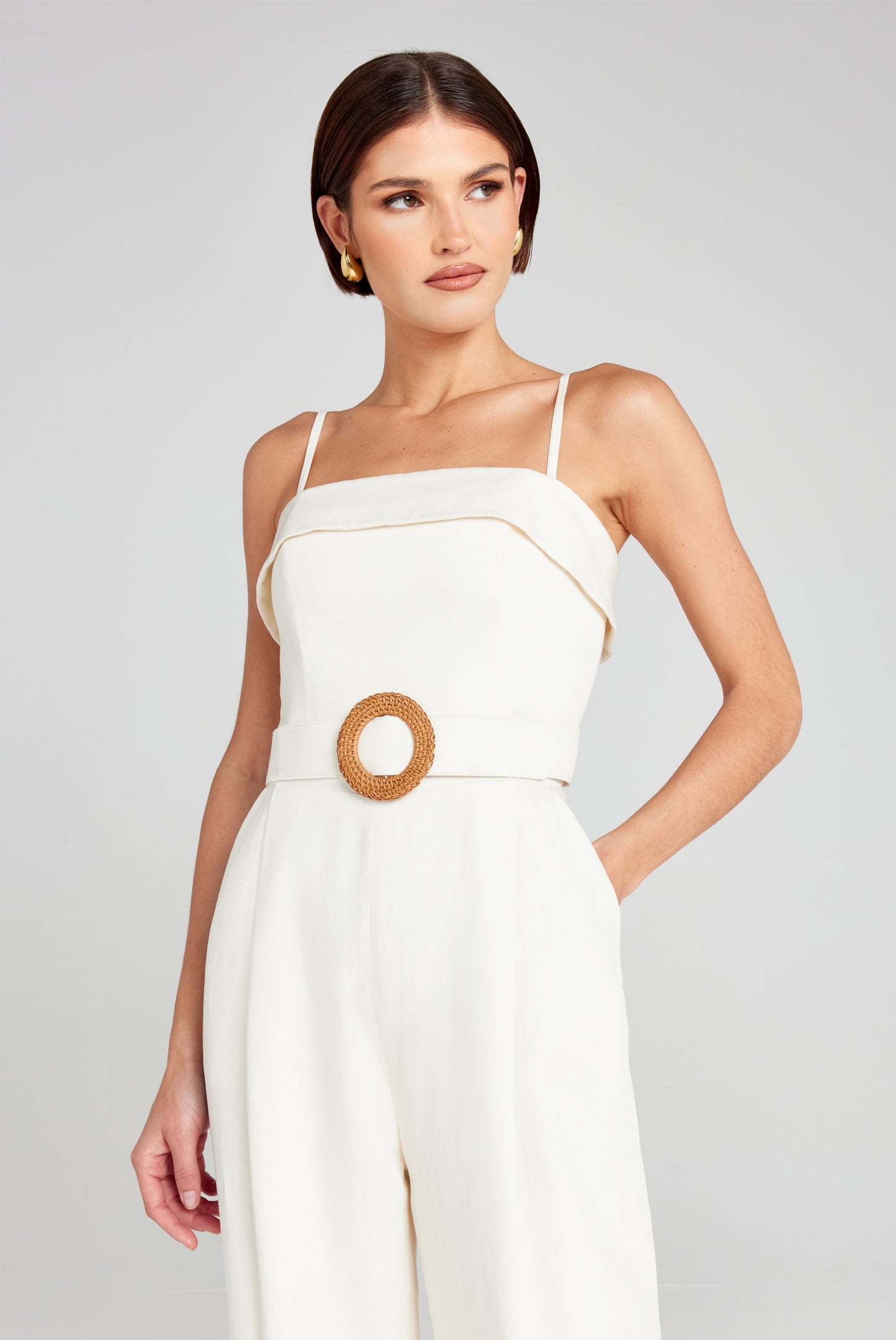 Michelle White Jumpsuit