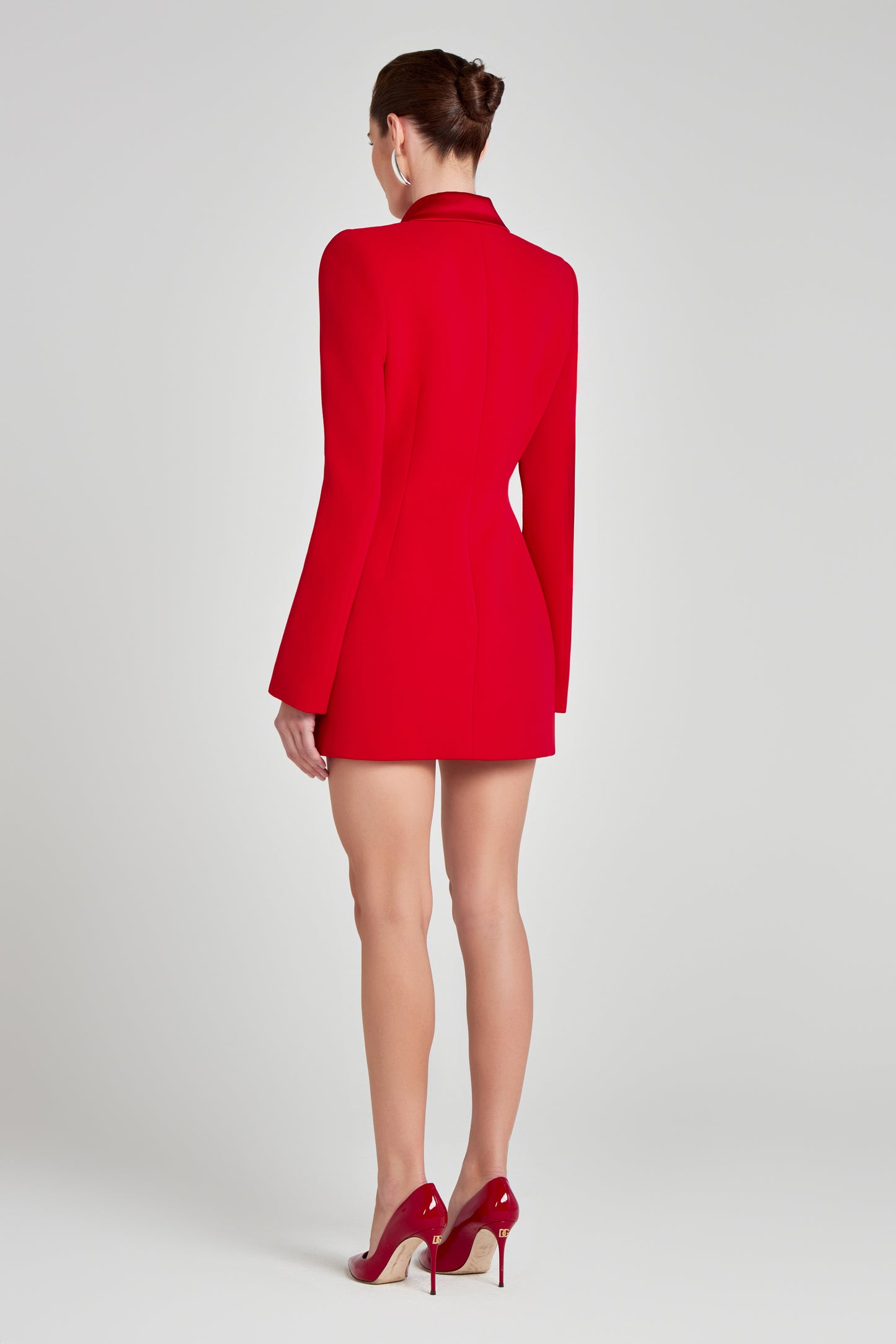Monica Red Blazer