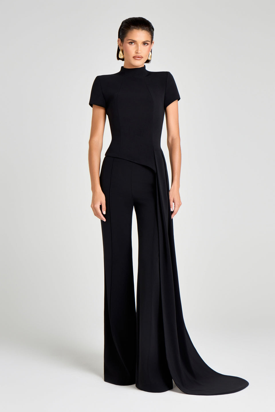 NADINE MERABI Tops Pippa Black Top