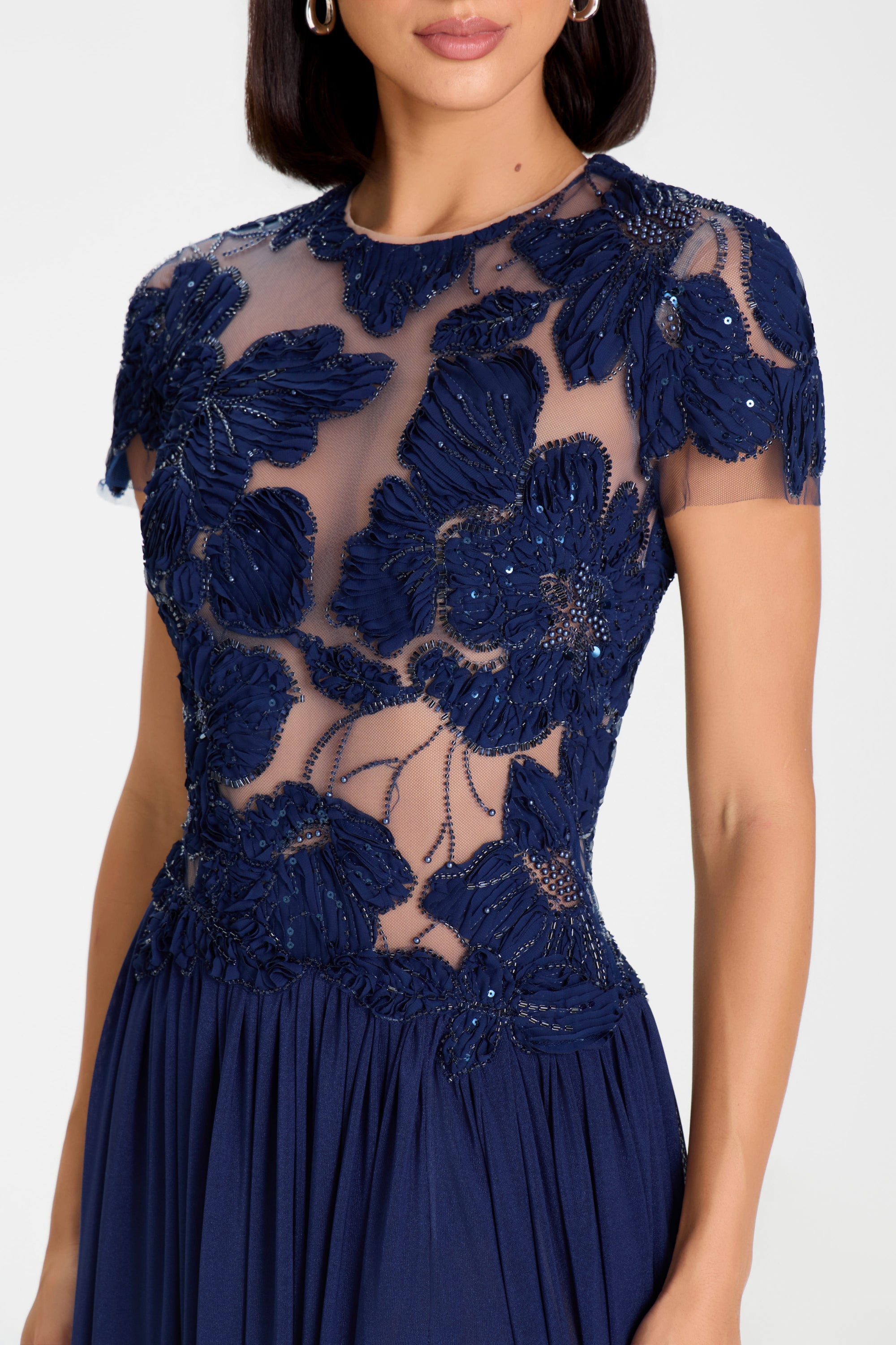 MAXI Dresses SLOANE NAVY DRESS
