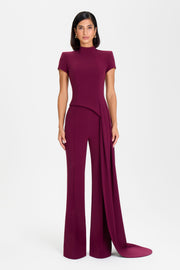 TROUSER Trousers CHARLOTTE BURGUNDY TROUSERS