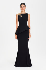 Carolina Black Maxi Skirt