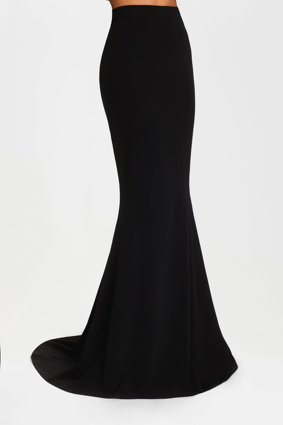 NADINE MERABI Skirts Carolina Black Maxi Skirt