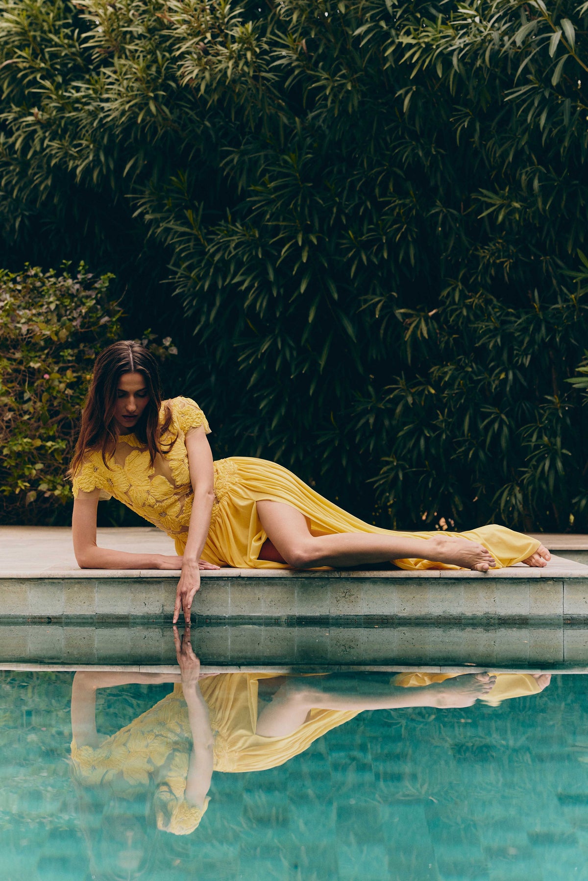 NADINE MERABI Dresses Sloane Yellow Dress