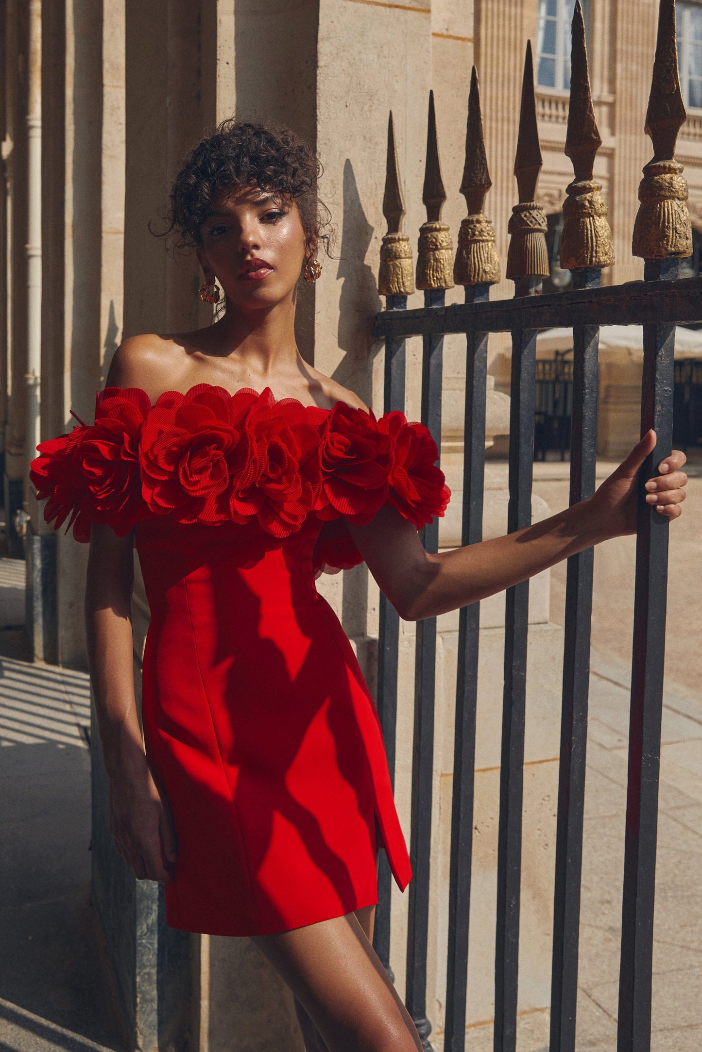 Nadine Merabi Dresses Renee Red Dress