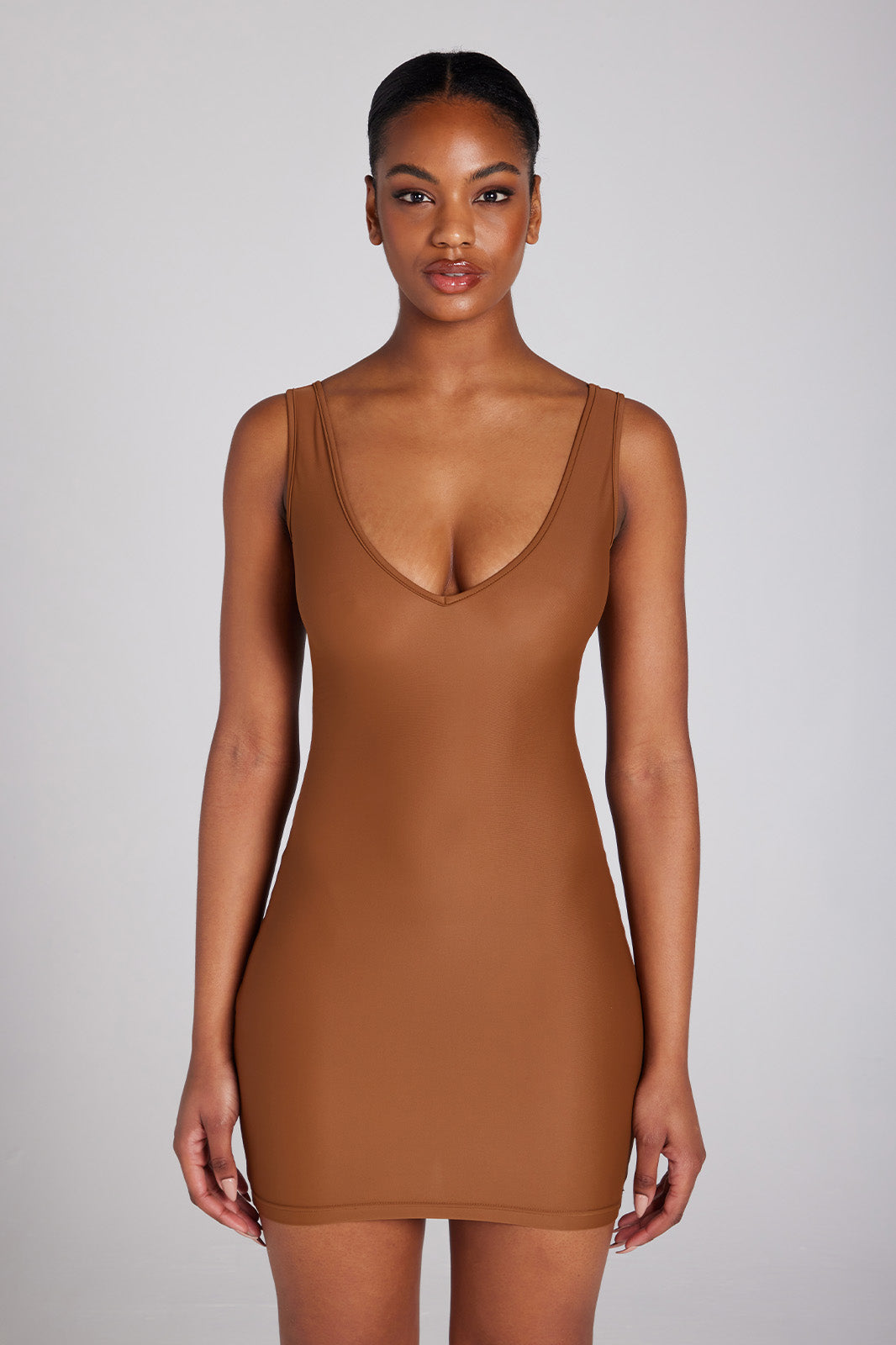 Straight Slip XXL Dark Nude