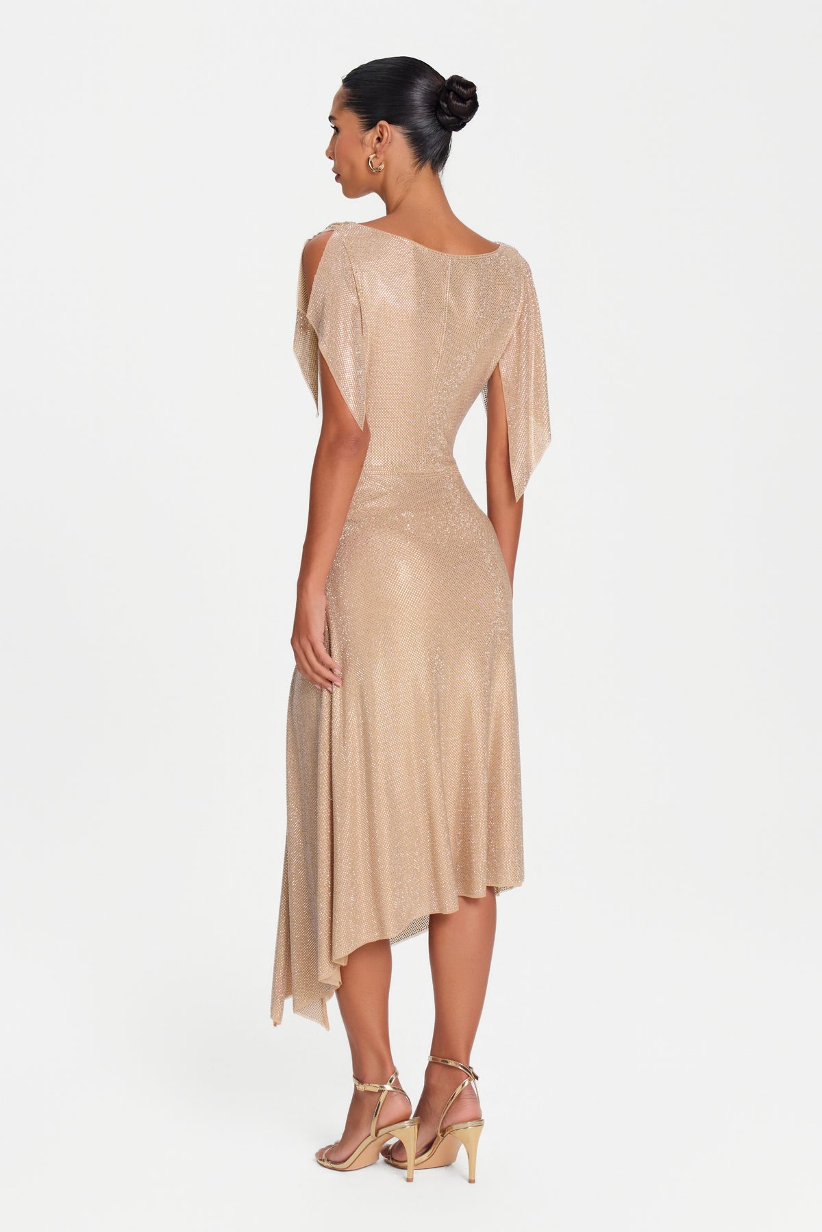 HALLIE GOLD DRESS