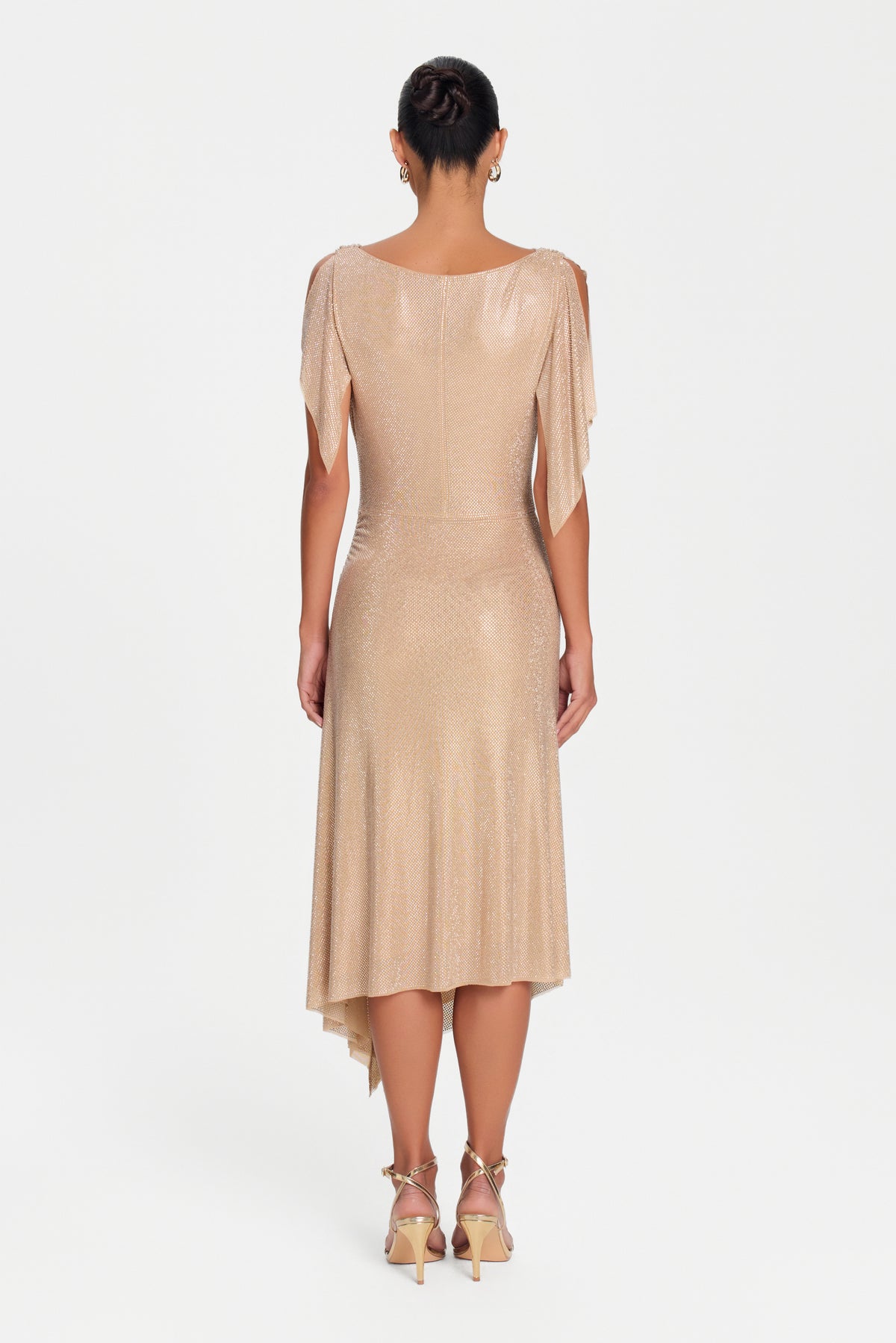 HALLIE GOLD DRESS