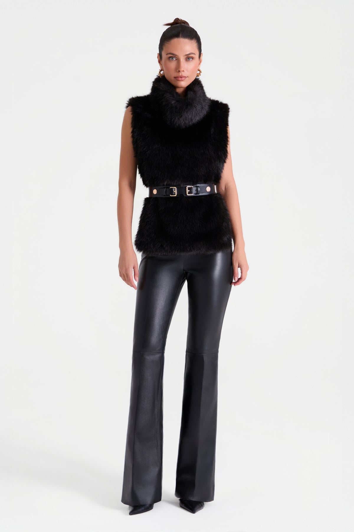 Raya Black Vest