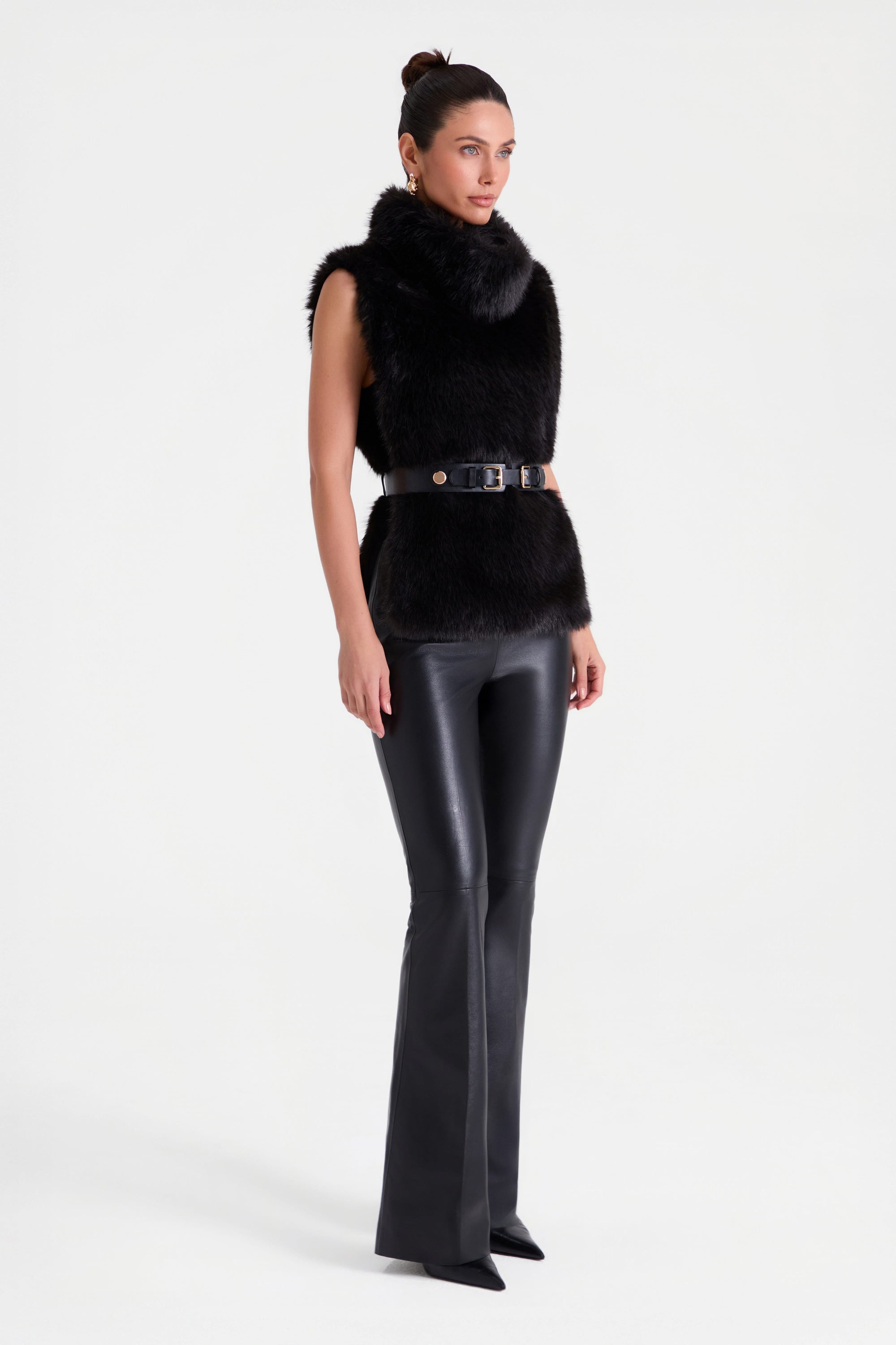 TOP Tops Raya Black Vest