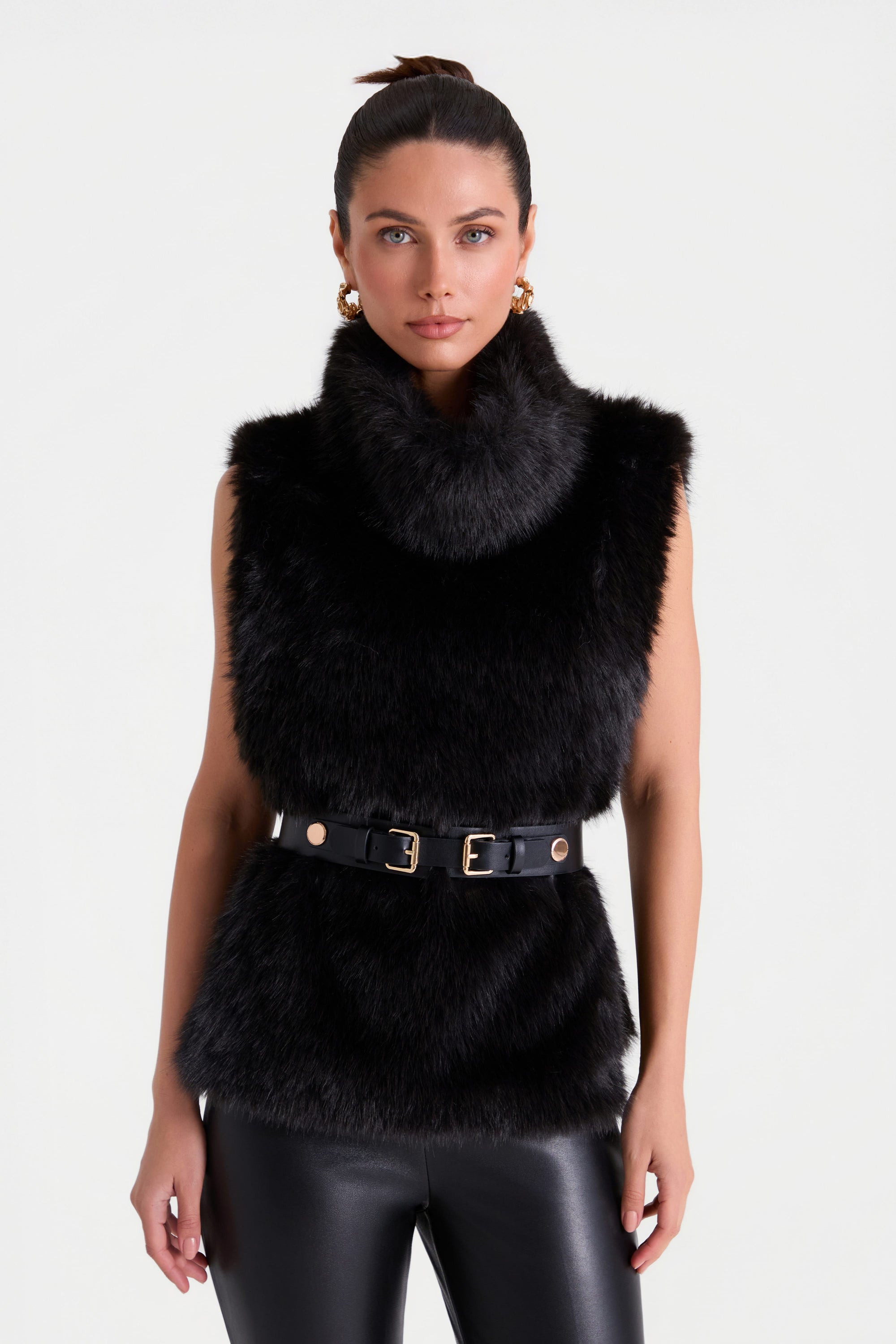 TOP Tops Raya Black Vest