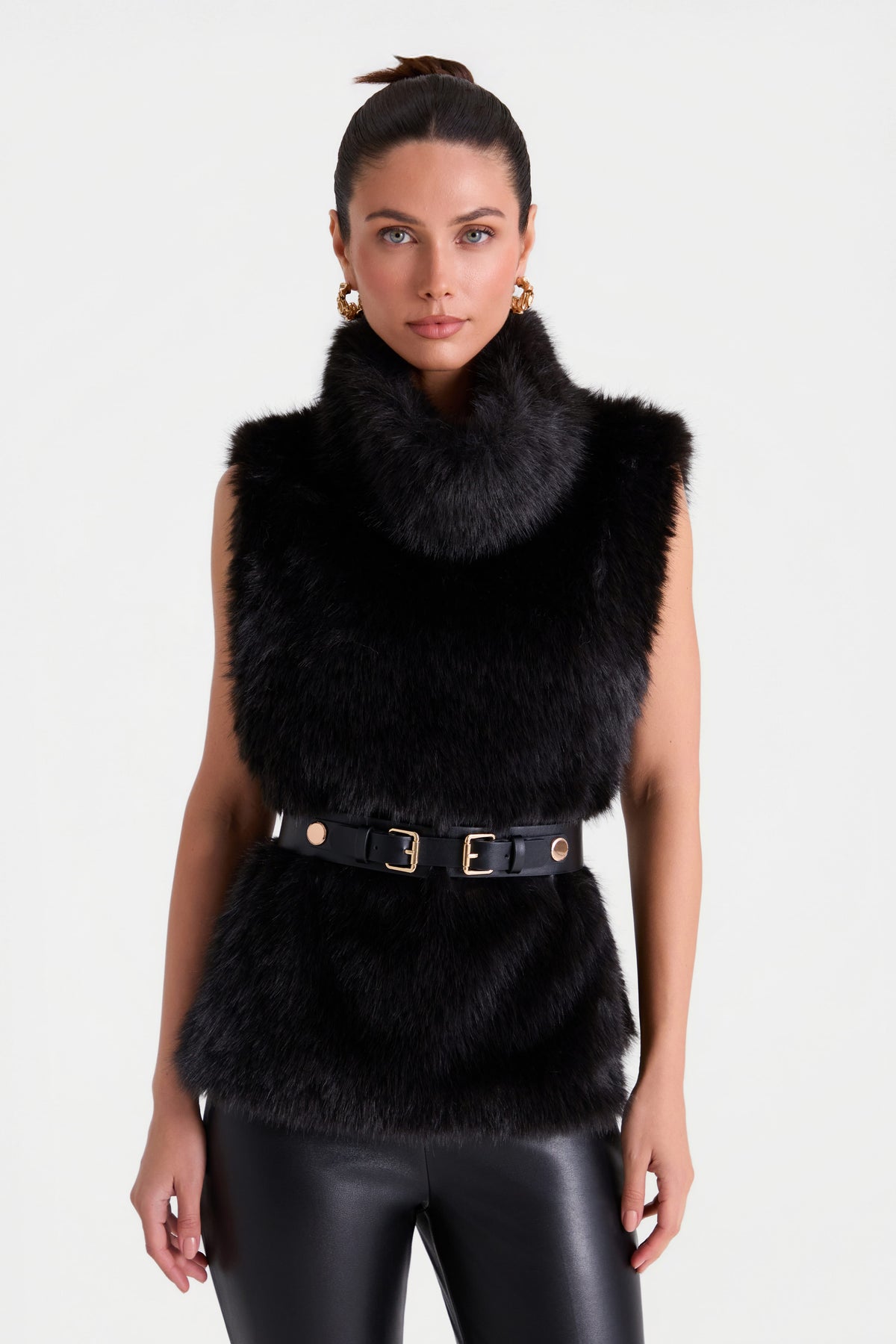 TOP Tops Raya Black Vest