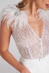 Elissa White Jumpsuit