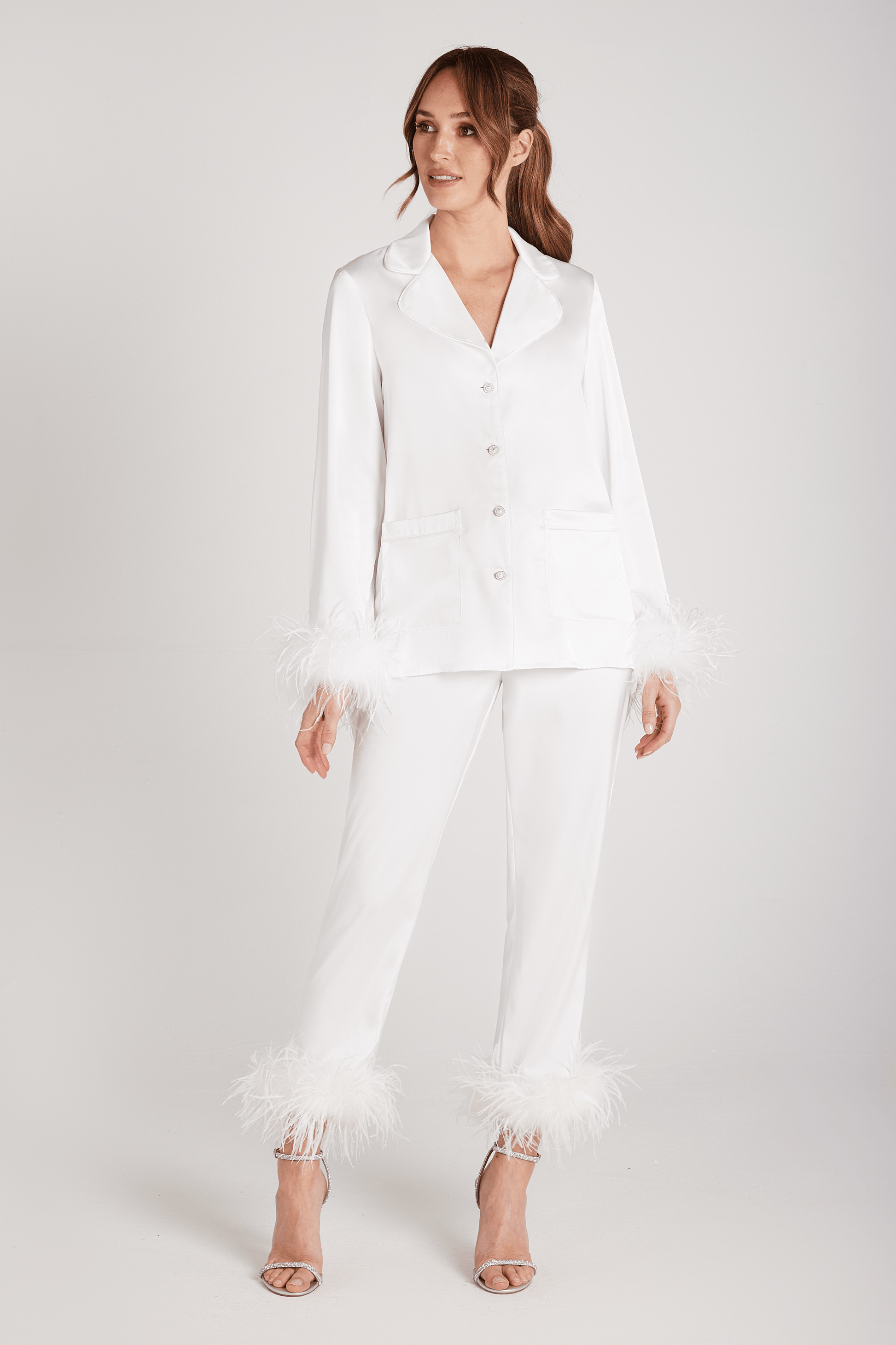 NADINE MERABI Pyjamas Darcie White Pyjamas Exclusive
