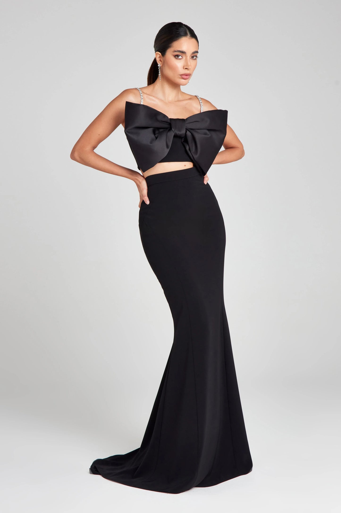 MAXI SKIRTS Carolina Black Maxi Skirt
