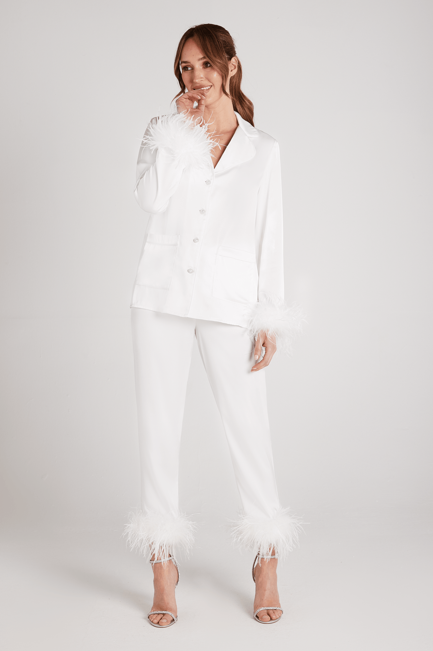 NADINE MERABI Pyjamas Darcie White Pyjamas Exclusive