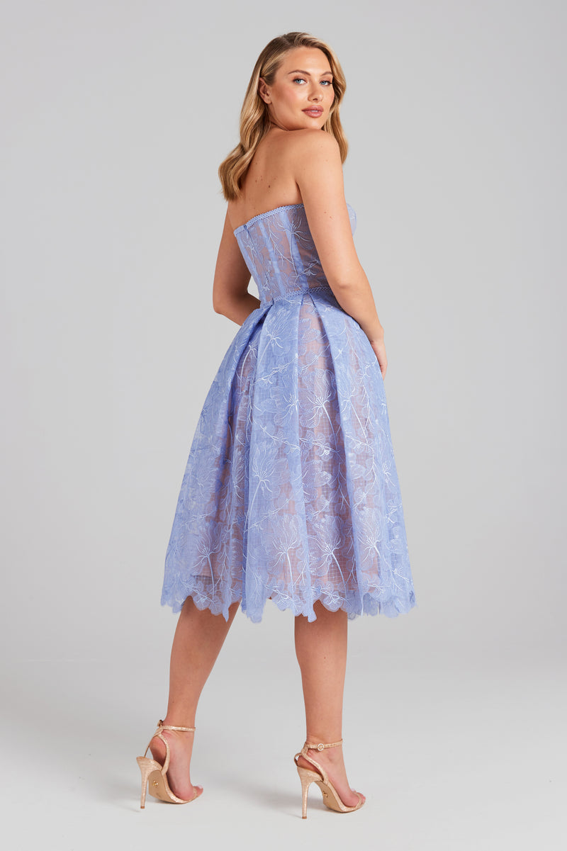 Olivia Blue Dress