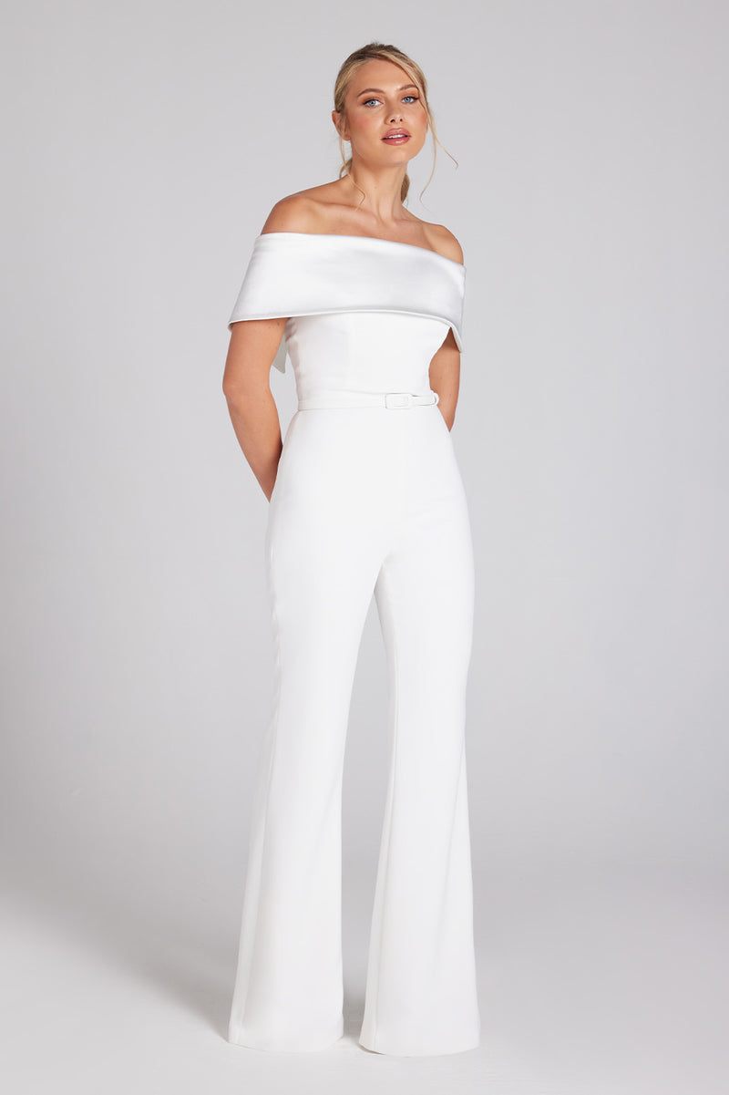 Ashley White Jumpsuit