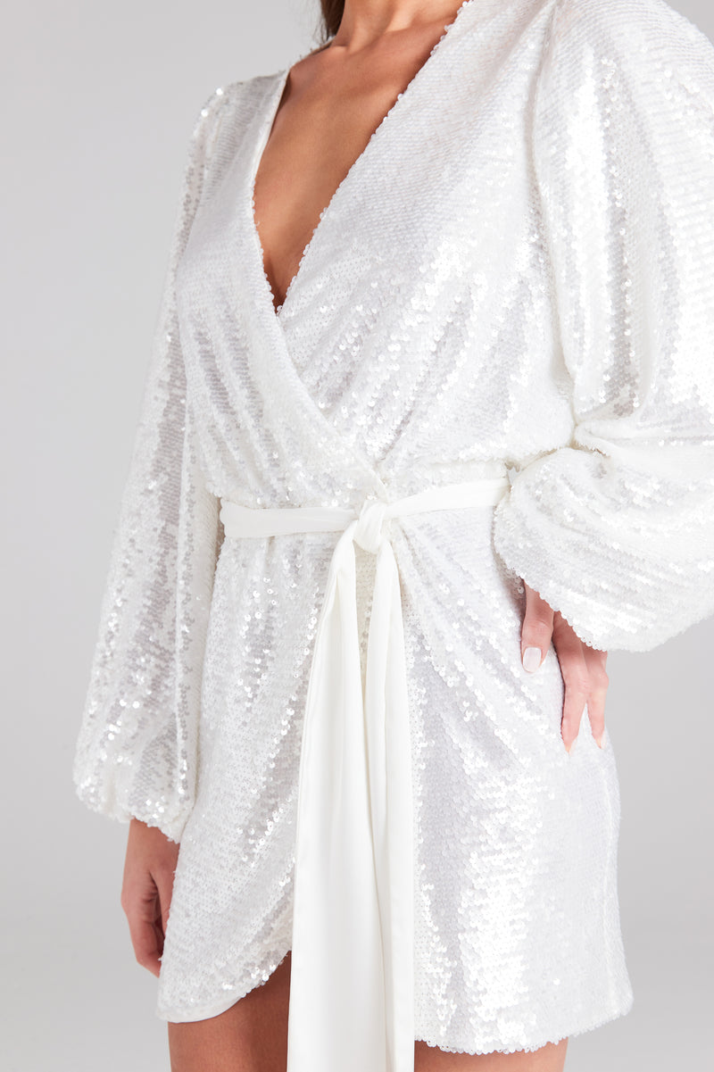Izzie White Dress