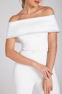 Ashley White Jumpsuit