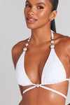 Lori White Bikini Top