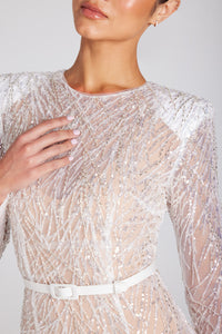 Aria White Dress