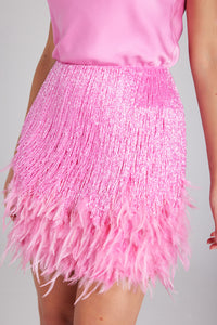 Sara Pink Skirt